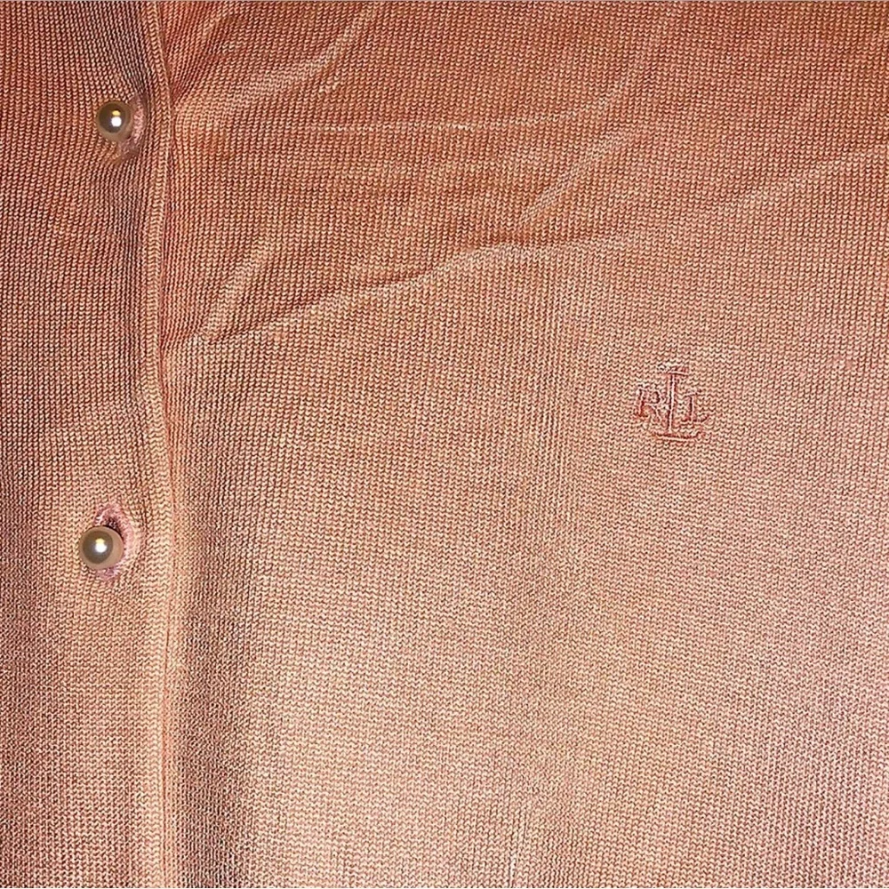 Ralph Lauren Pearl-button Cardigan - Picture 2 of 2